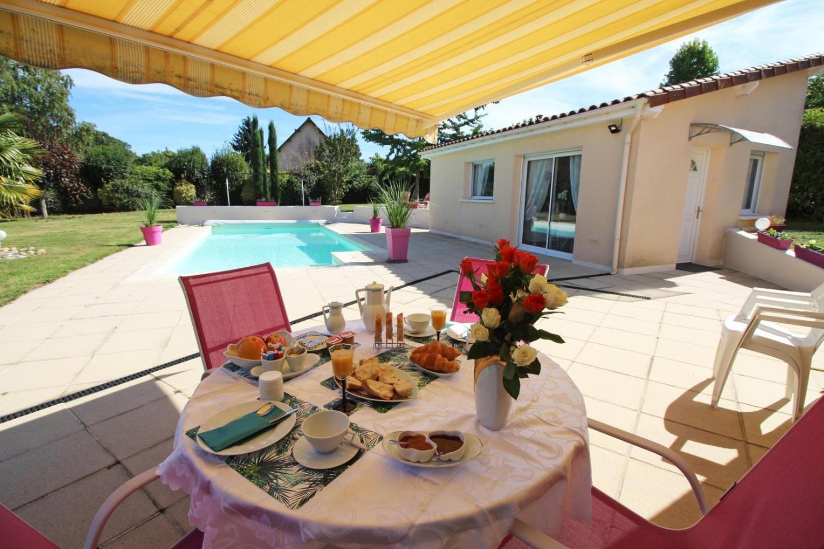 Bed and Breakfast Les Carpes A Limoges Exteriér fotografie